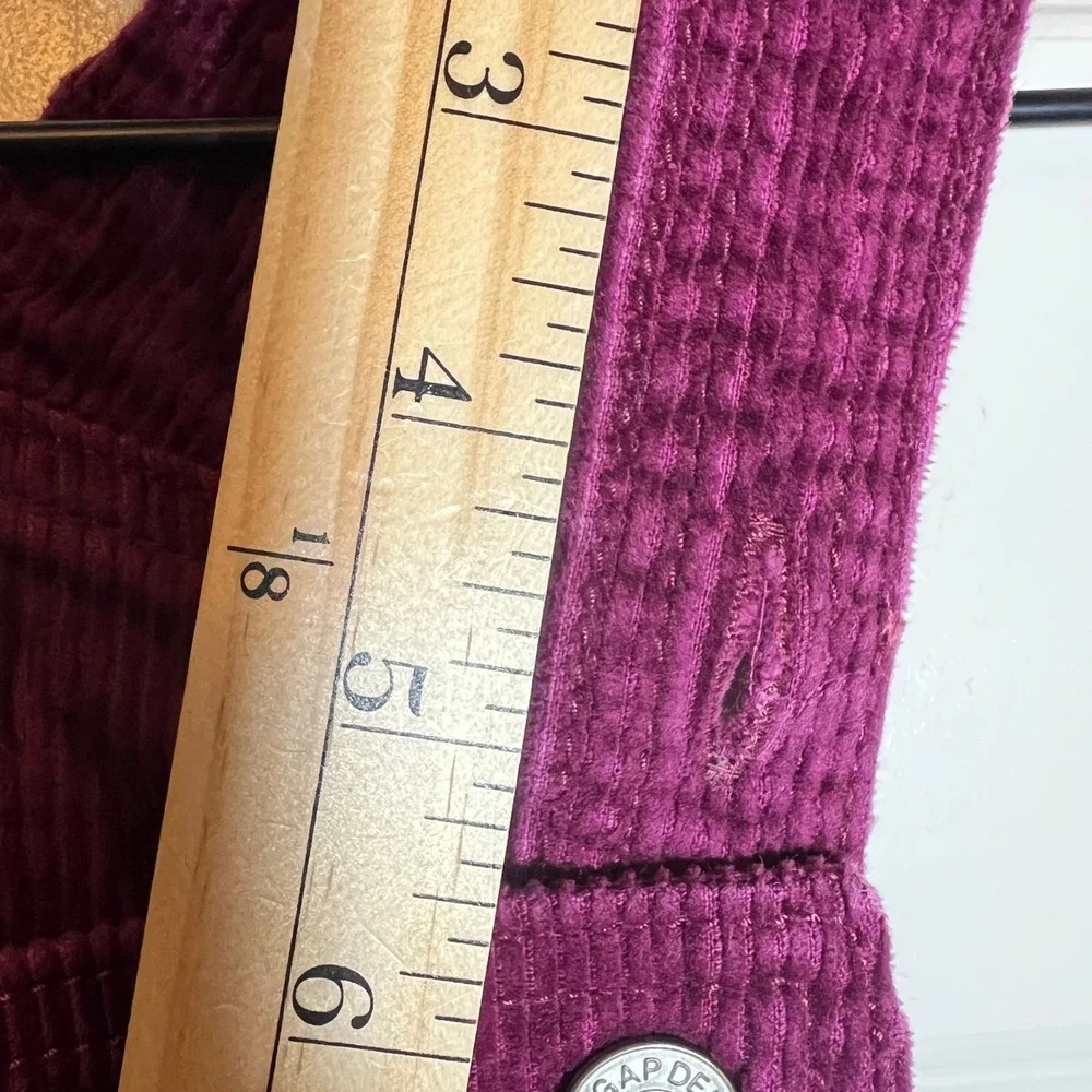 Gap Kids Huckleberry Purple Corduroy Skirtall Pinafore Dress, Girls Size L 10-11